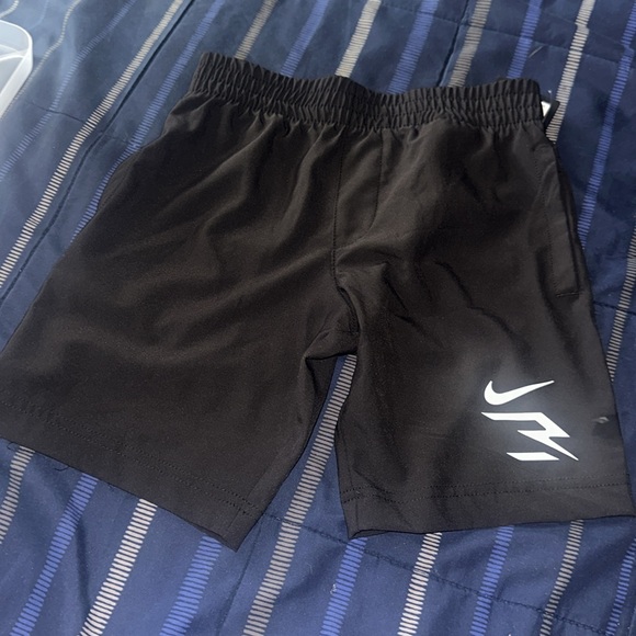 New Nike 3BRAND by Russell Wilson Short Sleeve Wordmark T-Shirt & Short Set - Picture 7 of 9